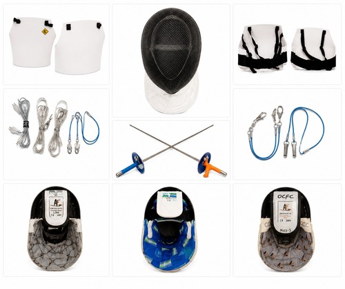 Fencing equipment bundle lot - equipment,